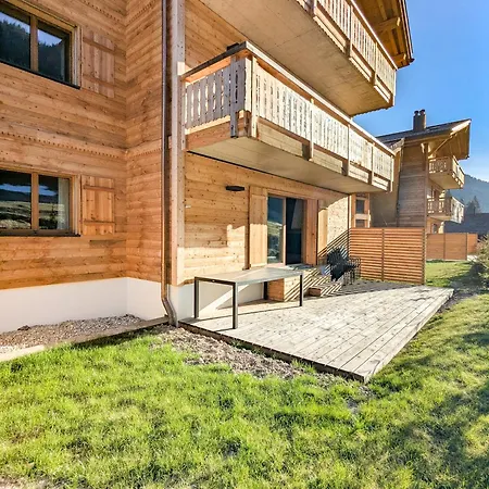 Spacieux Cheminee, Terrasse Et Jardin * Morgins